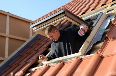 Pose de fenêtres de toit Velux à Bouin-Plumoison